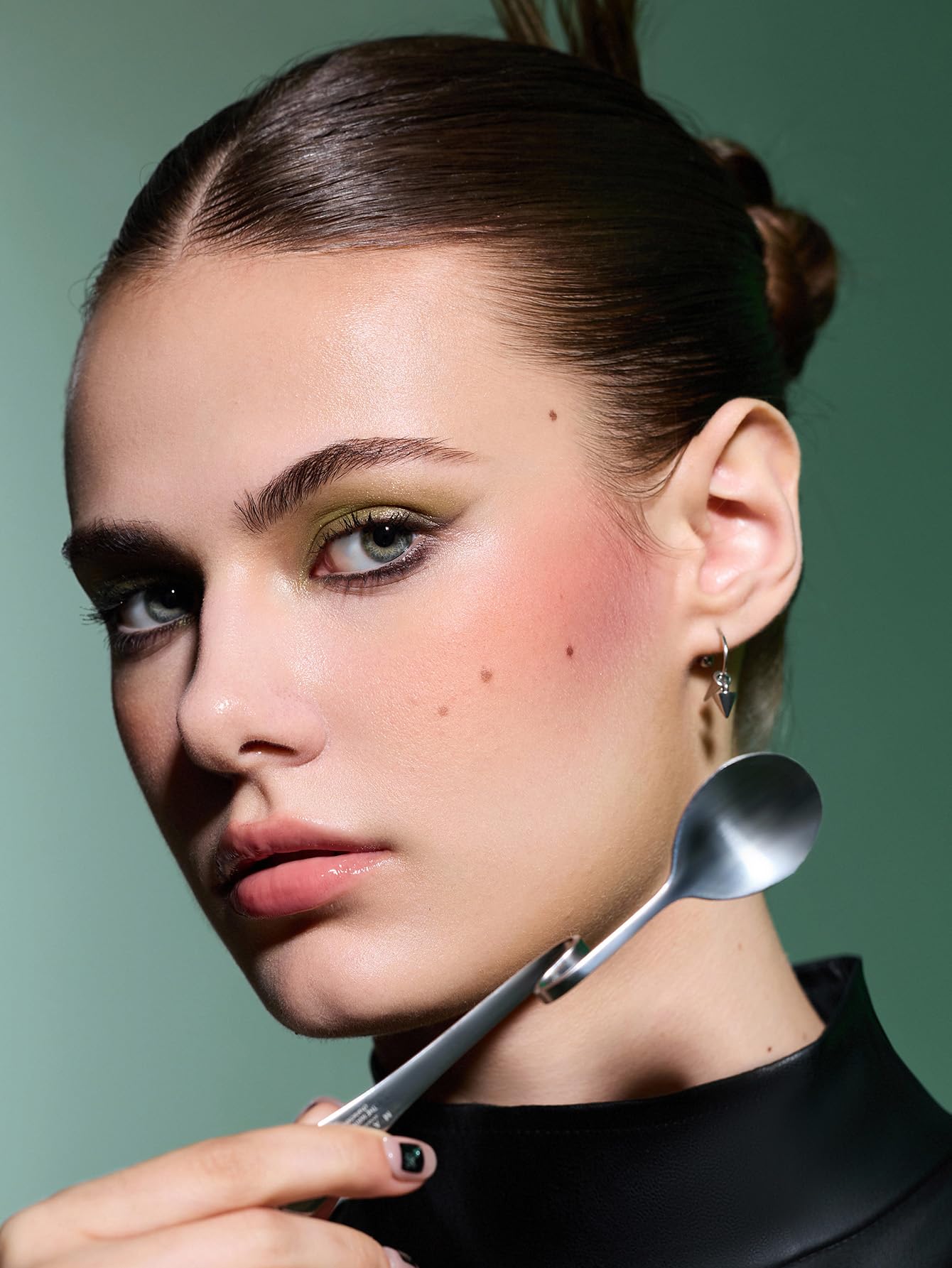 SHEGLAM Matrix Collection texture closeup reveals creamy and metallic finishes