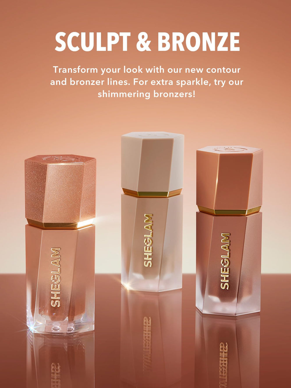 SHEGLAM Sun Beam shimmer-finish photo hints at extra bronze glow