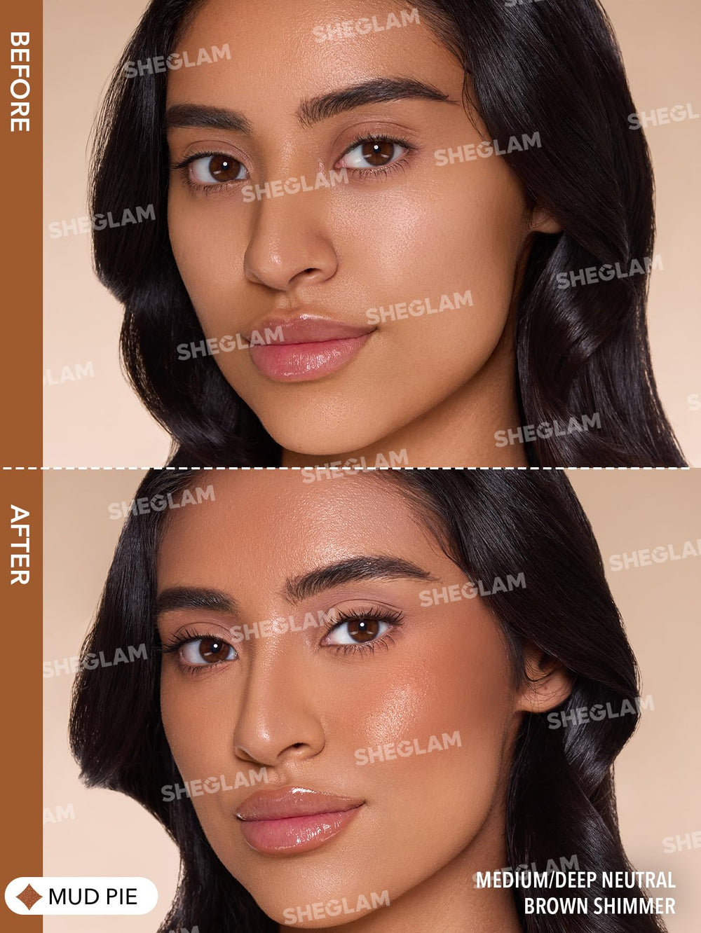 SHEGLAM Sun Beam for everyday warmth and a light shimmering finish