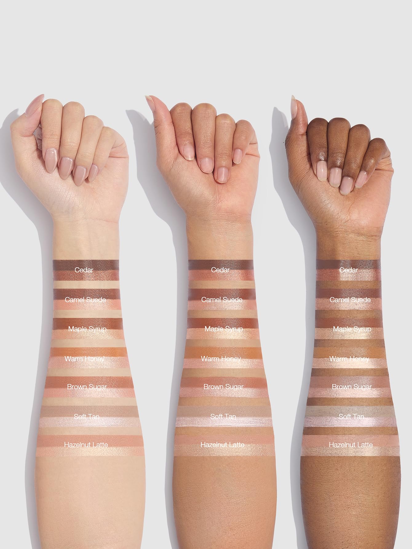 SHEGLAM waterproof cream texture demonstration shows staying power.