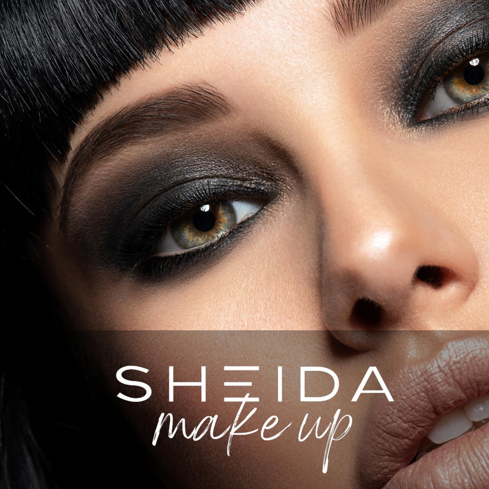 Sheida Arabic pigment swatch demonstrates rich, intense color payoff.