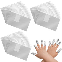 SHENLIU nail foil wraps closeup for secure, mess-free polish removal.