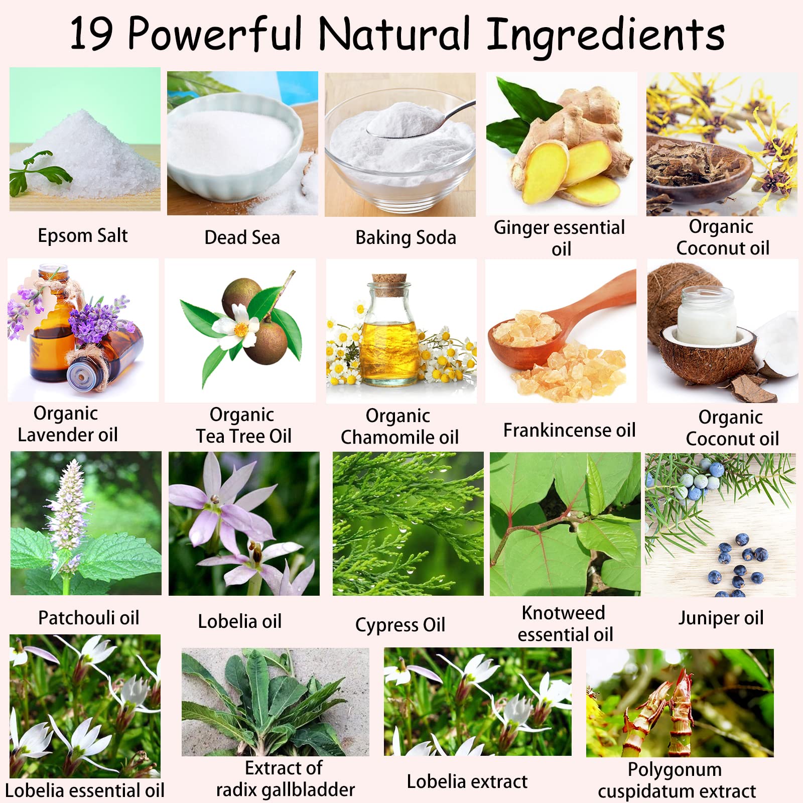 Shibarcle Sitz Bath ingredients illustration highlights natural components
