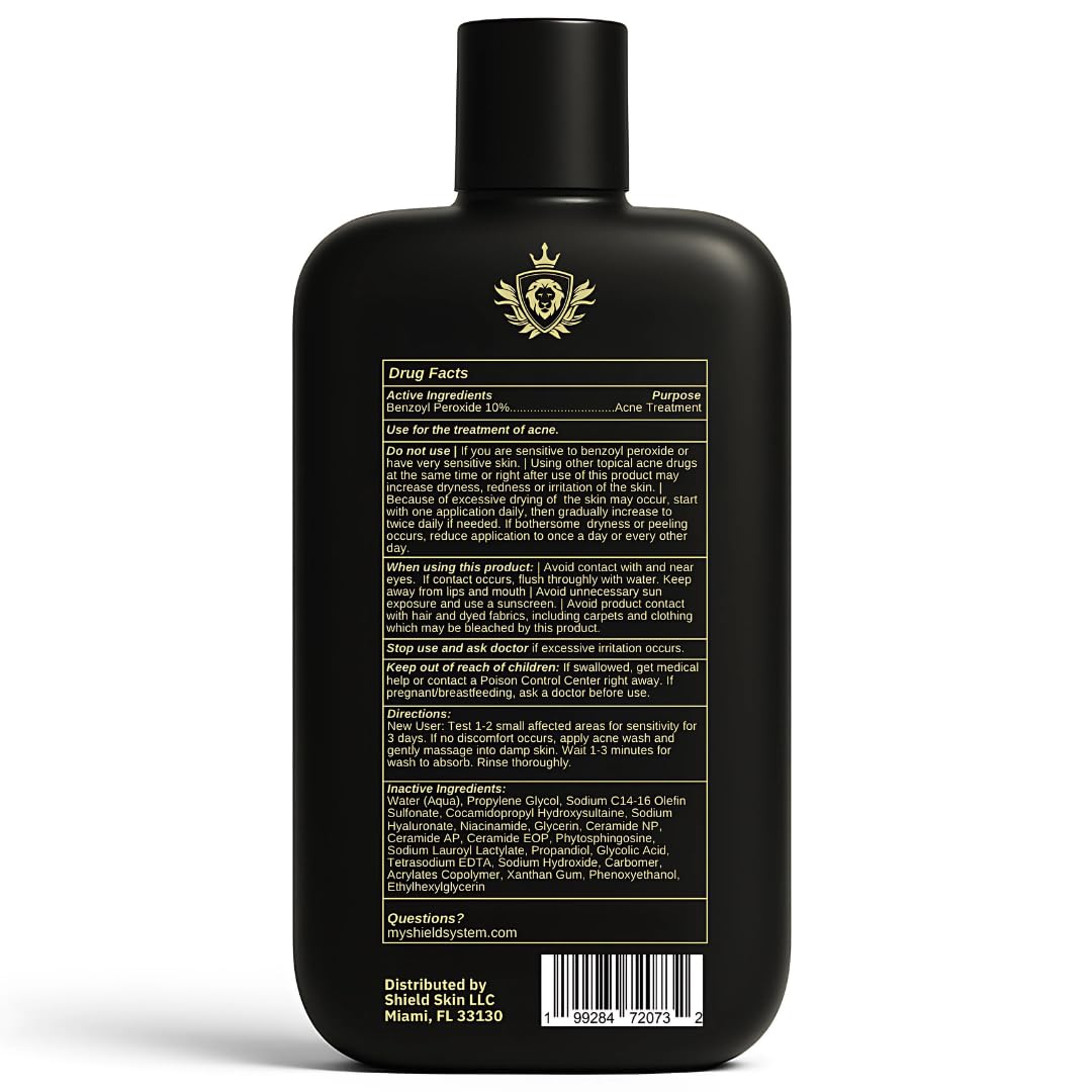 Shield Body Wash after-gym rinse leaves skin feeling refreshed post-workout.