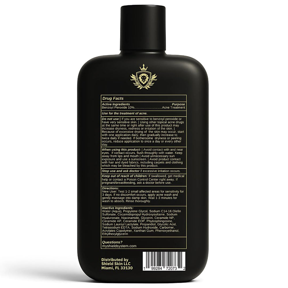 Shield Body Wash after-gym rinse leaves skin feeling refreshed post-workout.