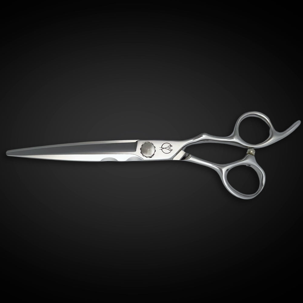 Shihan Shears Legacy ergonomic handle for reduced fatigue during long sessions.