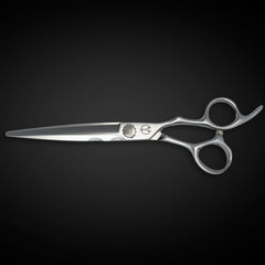 Shihan Shears Legacy ergonomic handle for reduced fatigue during long sessions.