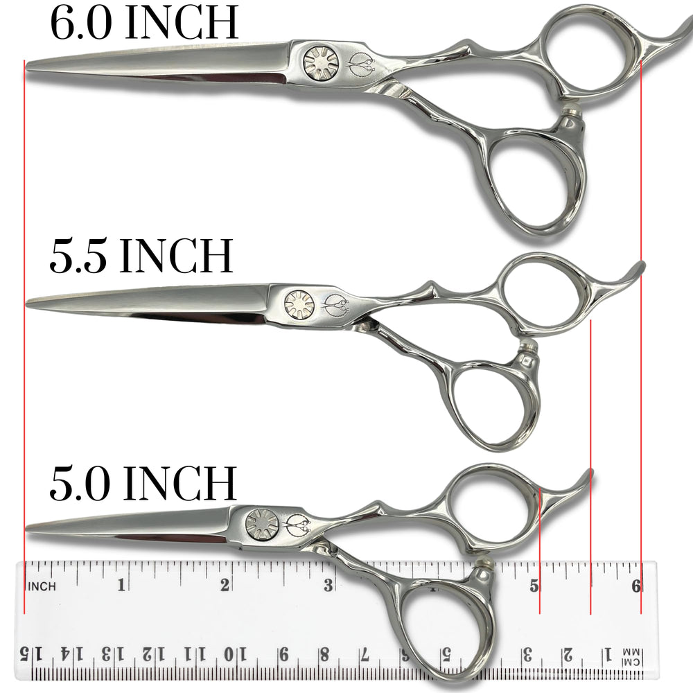 Shihan Shears VG-10 steel blade detail highlights durability and sharpness.