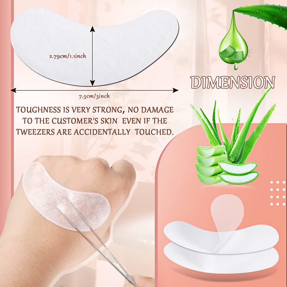 Shihanee individually wrapped eye pads for hygienic lash treatments