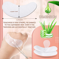 Shihanee individually wrapped eye pads for hygienic lash treatments
