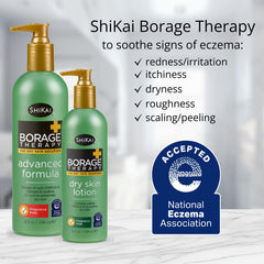 ShiKai Borage Therapy cream texture ideal for hands and body.