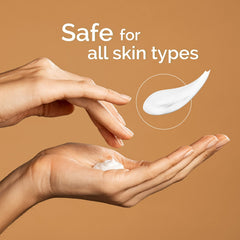 Close-up of cream texture showing rich moisture in ShiKai lotion