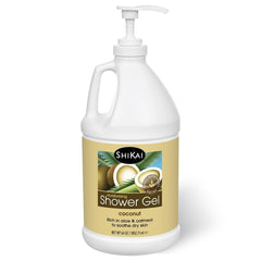 ShiKai coconut shower gel bottle pour for long lasting hydration