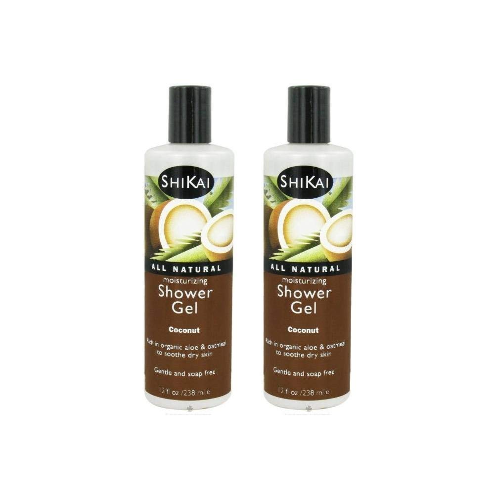 ShiKai coconut shower gel bottle for daily cleansing