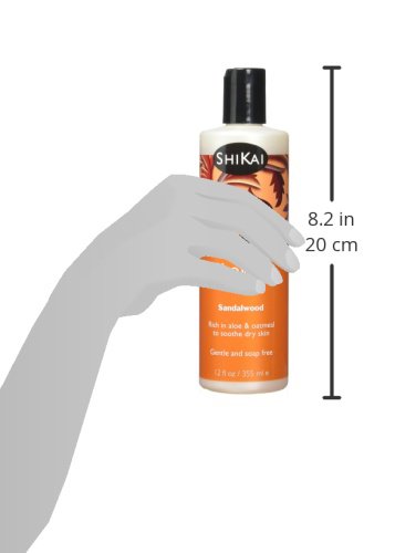 ShiKai shower gel lather close-up showing rich texture for gentle cleansing