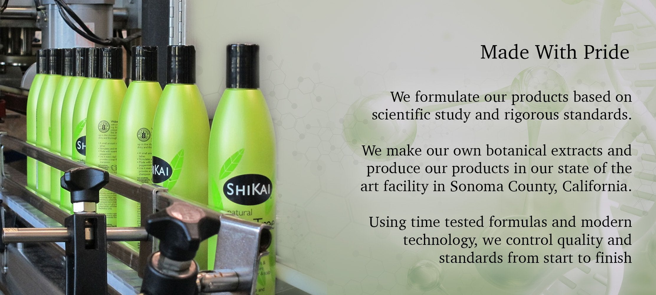 Pack of 3 ShiKai Gardenia Hand & Body Lotion on display.