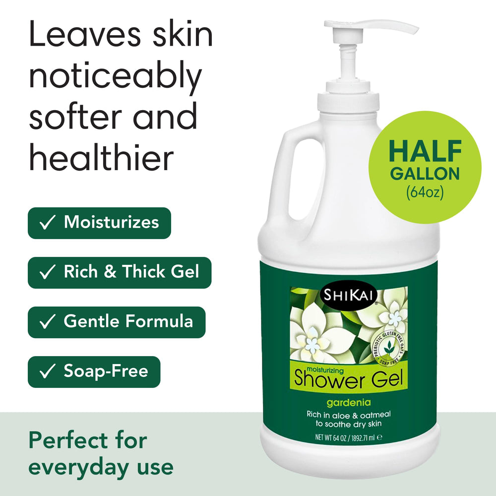 ShiKai Gardenia scent provides a refreshing aroma during your shower.