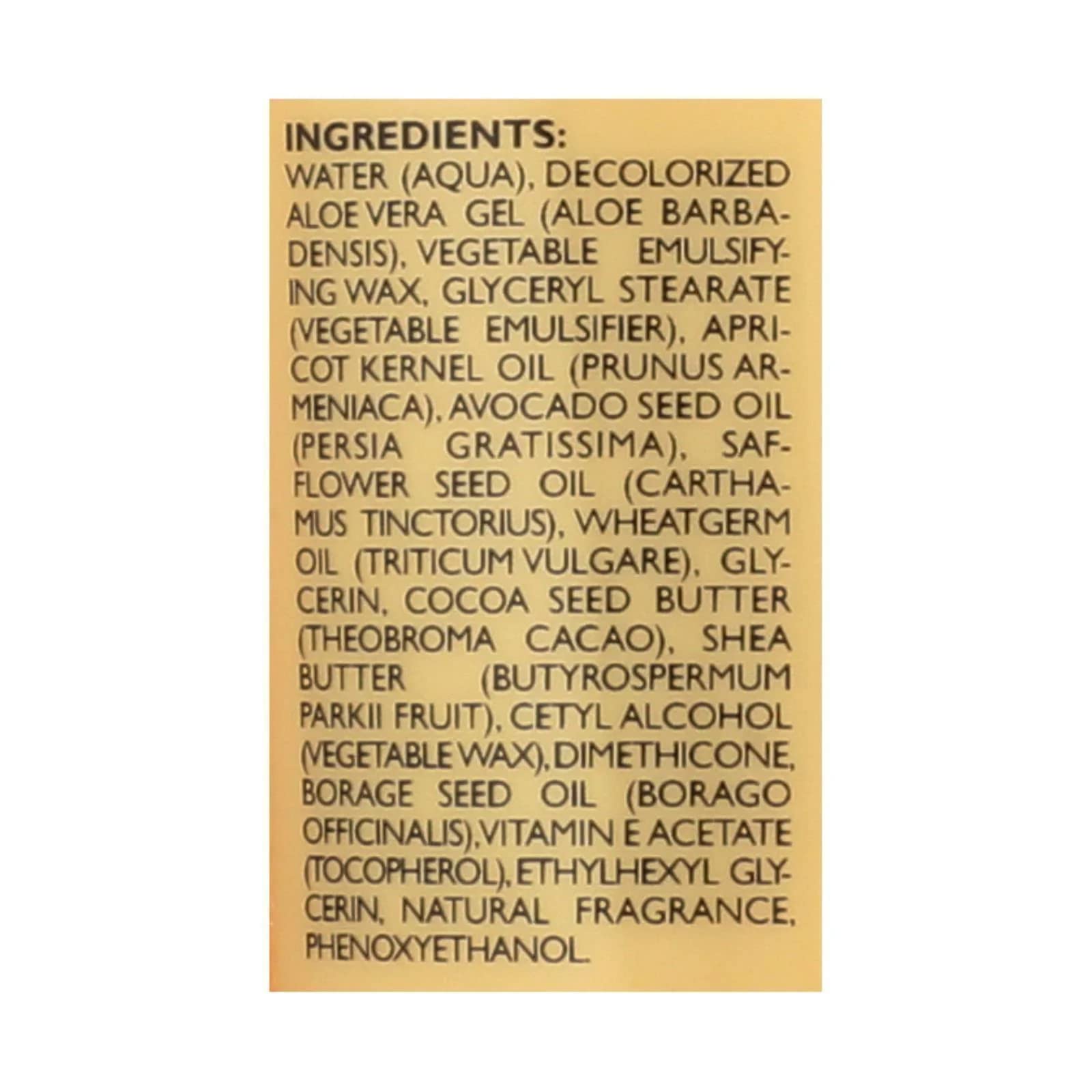 ShiKai vanilla lotion cream texture for smooth, nourished skin