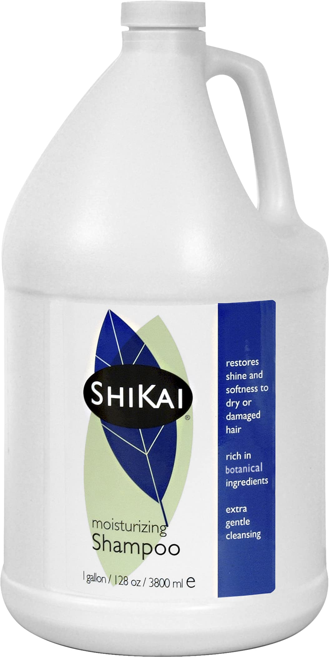 Shikai Moisturizing Shampoo Unscented 1-Gallon Bottle for daily gentle cleansing and moisture.
