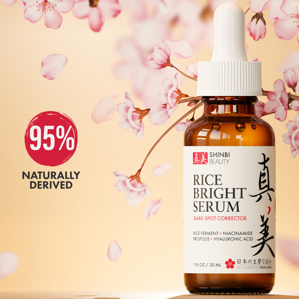 Shinbi Beauty fermented rice water formula nourishes skin