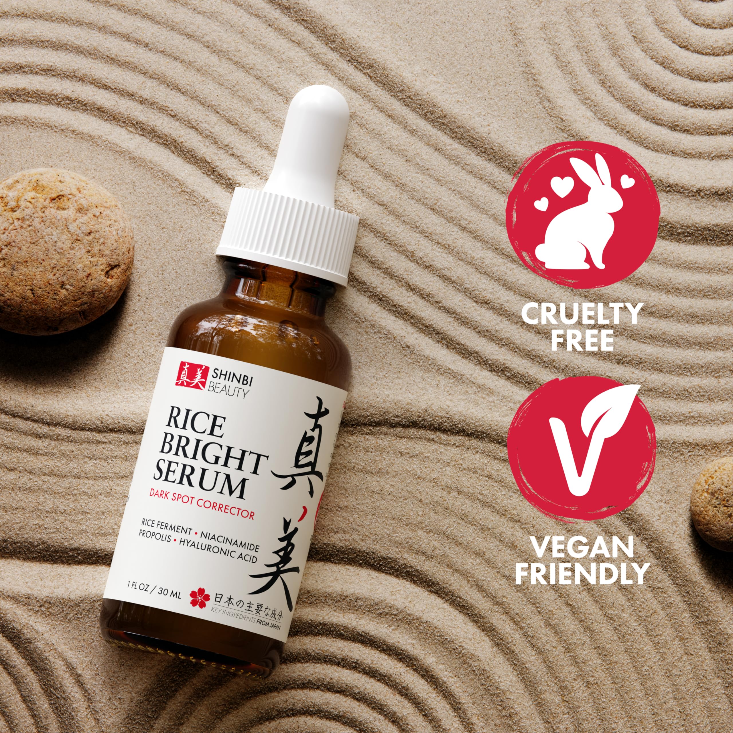 Shinbi Beauty propolis acts as a soothing skin shield