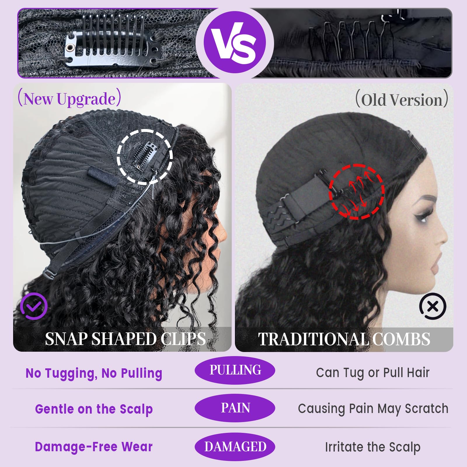 ShineKiss 3 in 1 flip over headband style offers versatile wear options