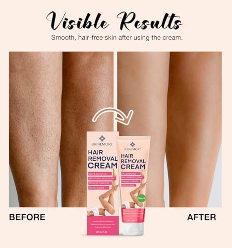 ShineMore bikini area application for gentle hair removal.