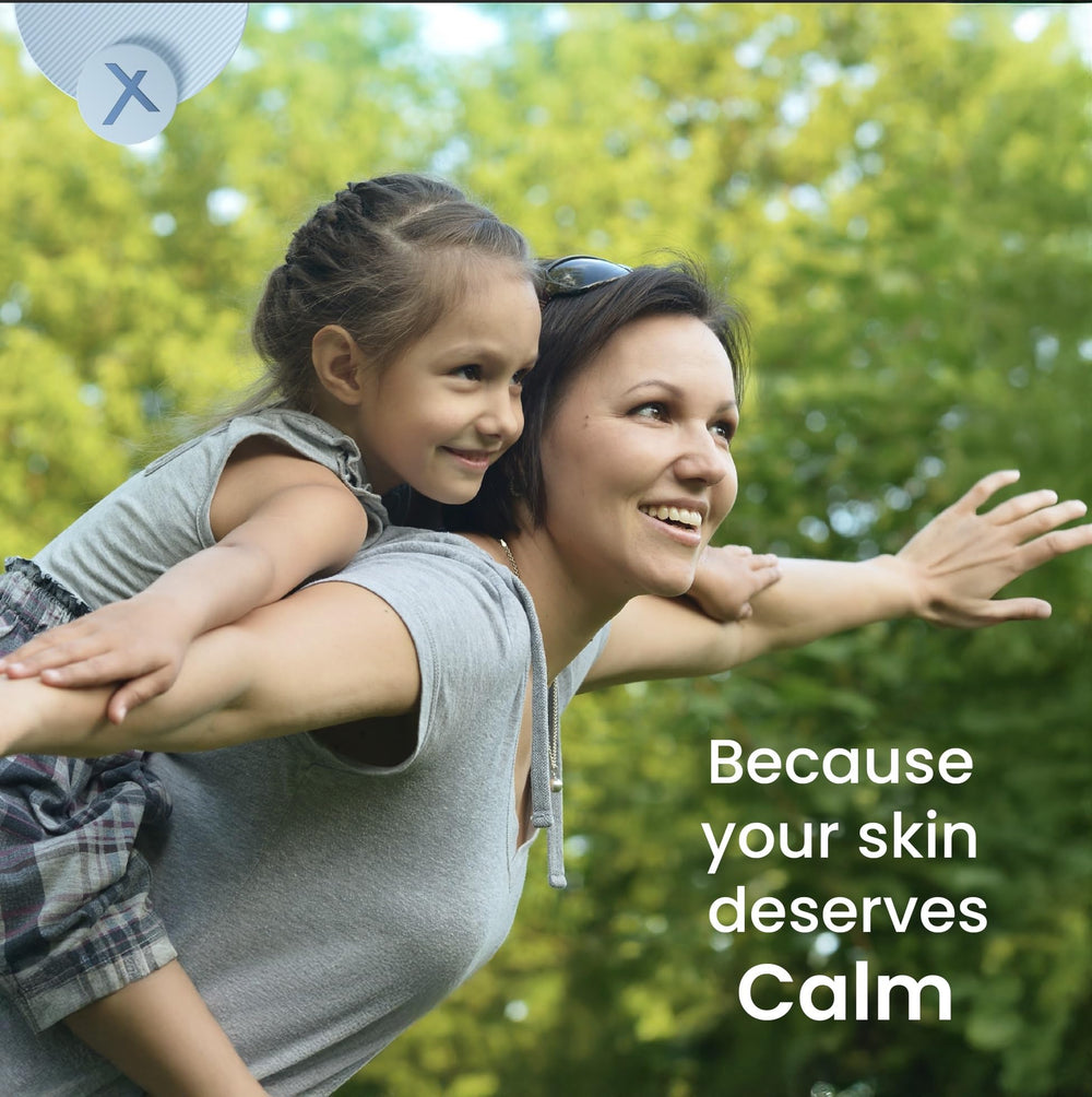 ShingleX Skin Cream texture close-up shows fast-absorbing formula.