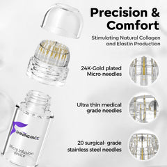 Shining Face peptide serum bottles ready for daily nourishment and a hydrated glow