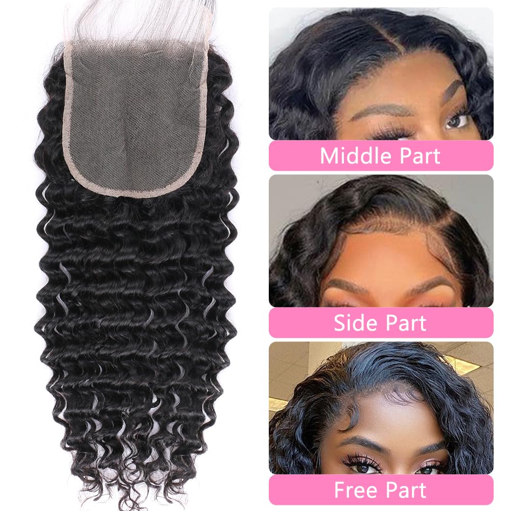 Shining Girl translucent HD lace melts into skin tone for invisibility.