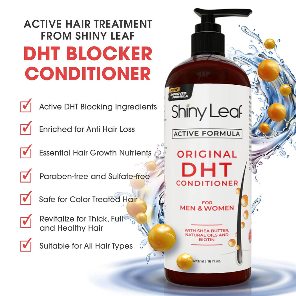 Hand applying Shiny Leaf conditioner for smooth, moisturized hair.