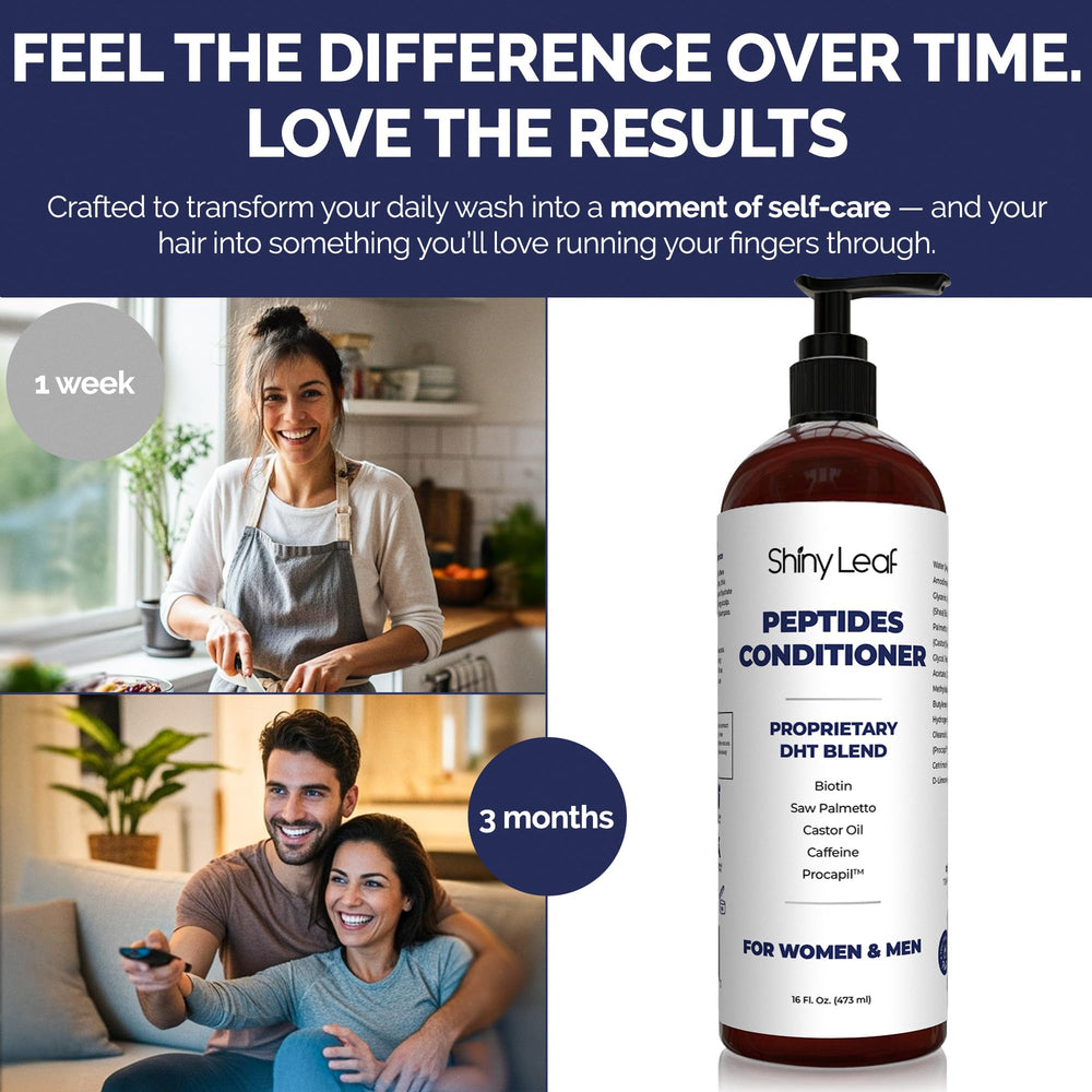 Made in USA quality behind Shiny Leaf hair care.