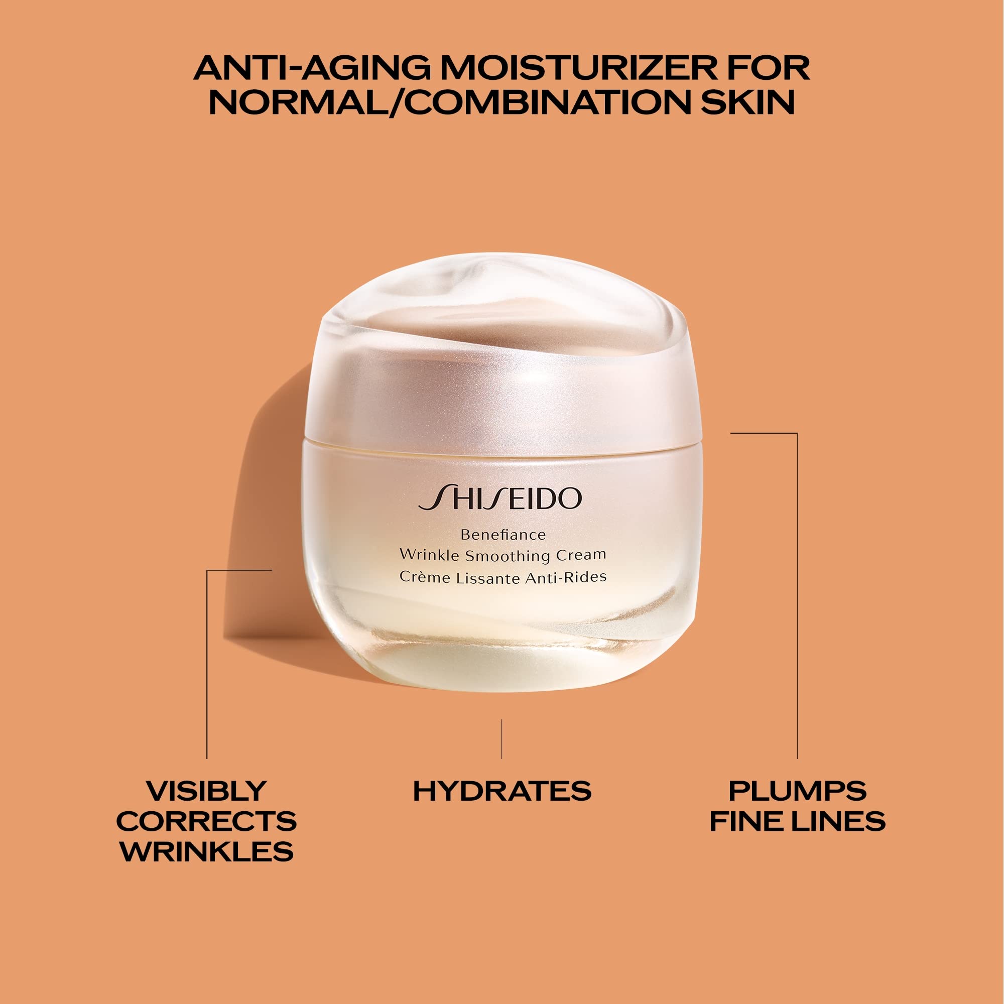 Cream applied on the neck to support moisturization and a lifted feel.