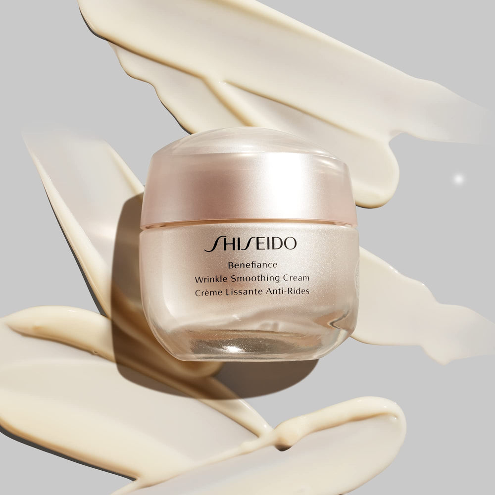 Ingredient cue: turmeric extract in Shiseido Benefiance for elasticity support.