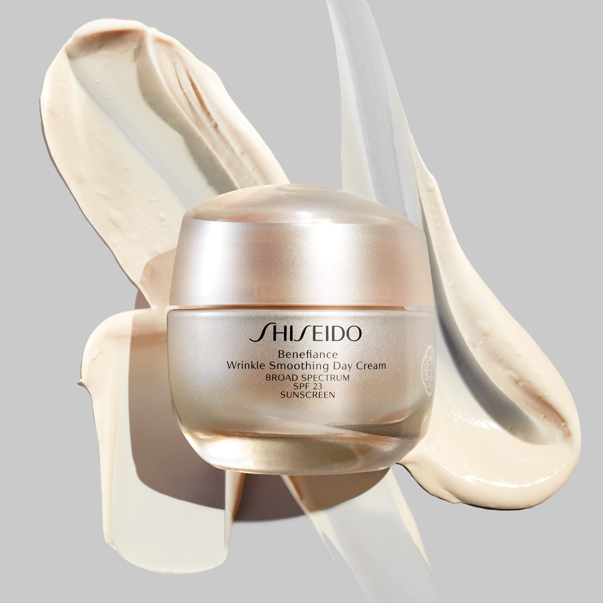 Packaging of Shiseido Benefiance Wrinkle Smoothing Day Cream for everyday use