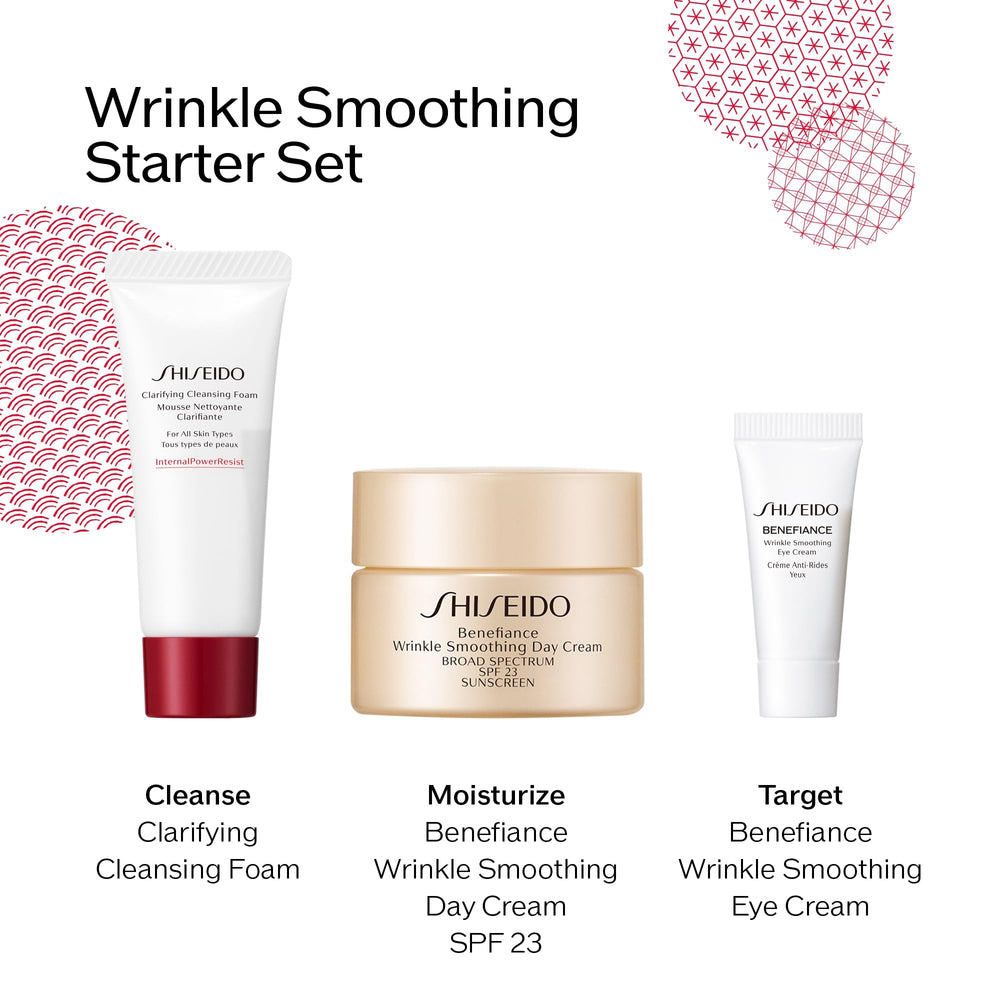 Shiseido Clarifying Cleansing Foam 50ml to purify and prep skin.