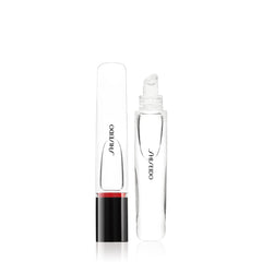Shiseido Crystal GelGloss bottle pour shows ultra-clear glow and hydrating shine