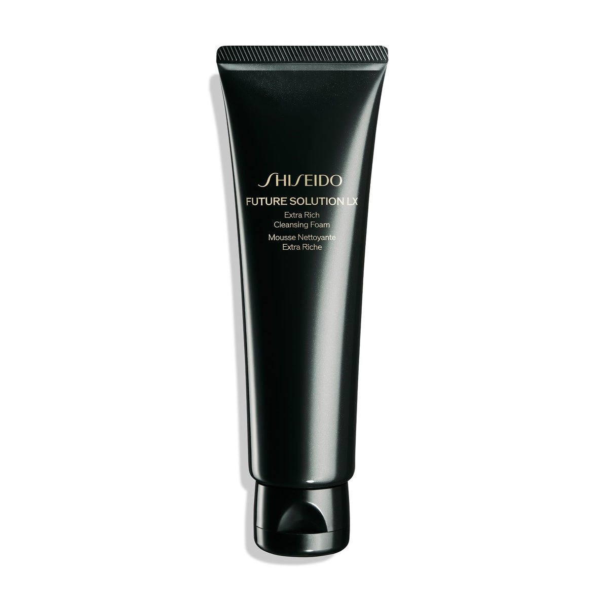 Shiseido Future Solution LX cleansing foam lather for a luxurious cleansing experience