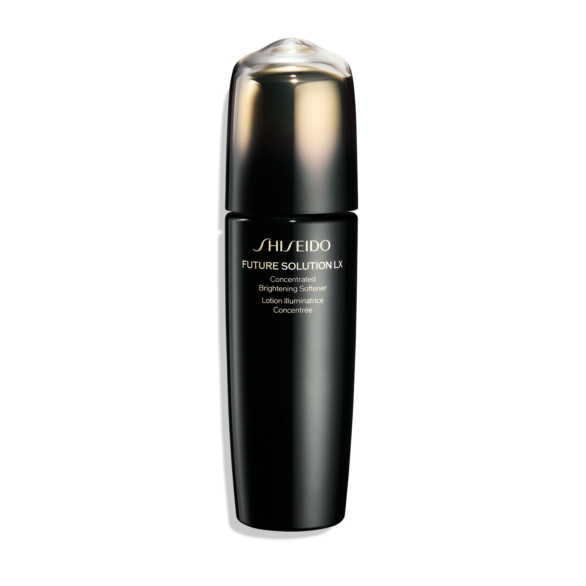 Shiseido Future Solution LX softener bottle delivering brightening hydration