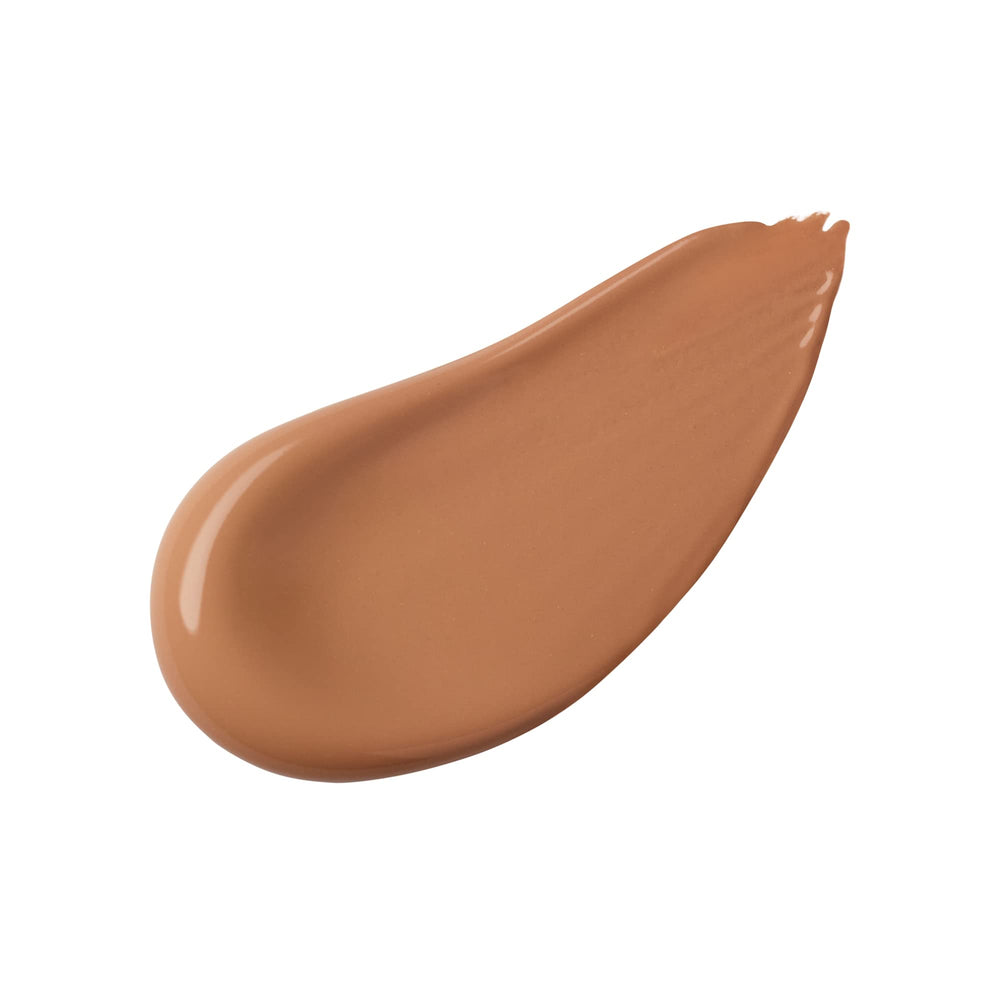 Shiseido Future Solution LX Rose 4 swatches on skin showing even tone.