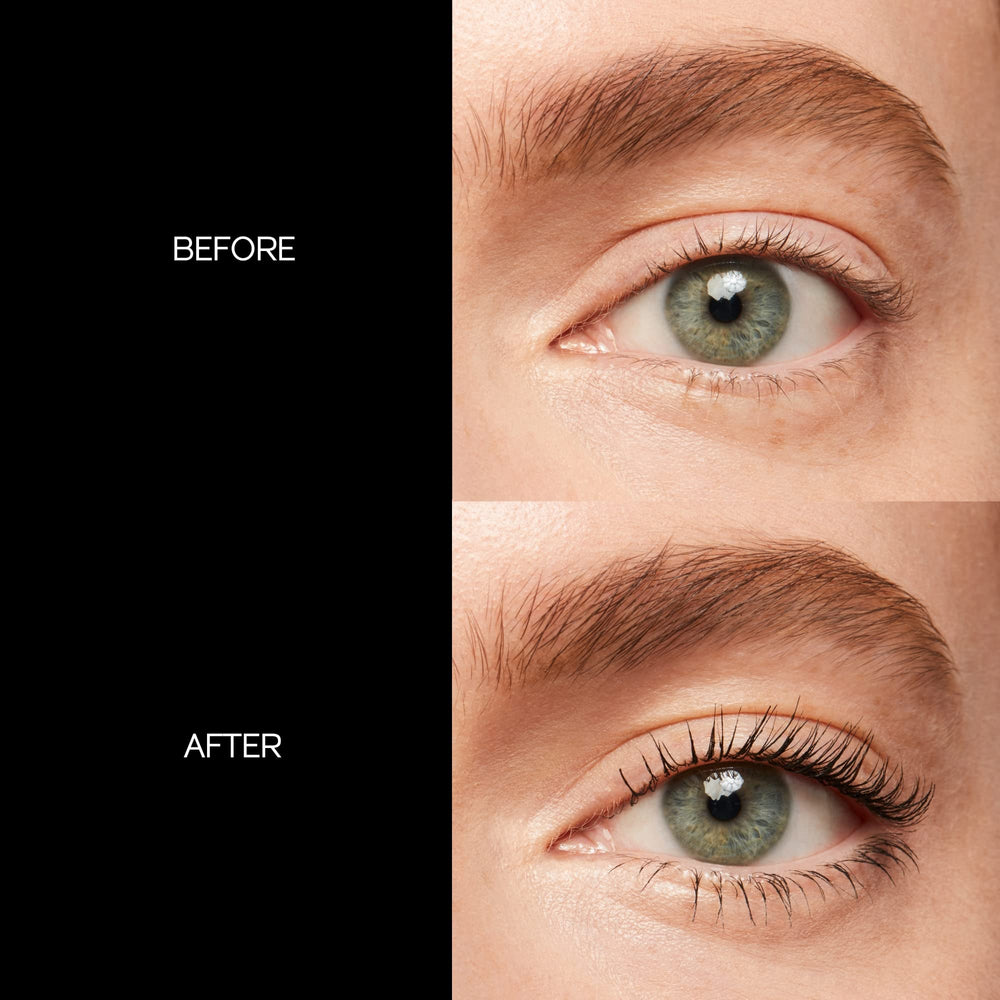 Close-up of the ImperialLash wand with rigid core and silicone bristles