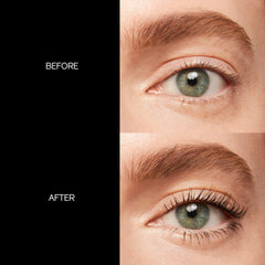 Close-up of the ImperialLash wand with rigid core and silicone bristles