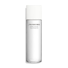 Shiseido Men Hydrating Lotion Clear 5oz bottle delivers lasting hydration for all skin types.