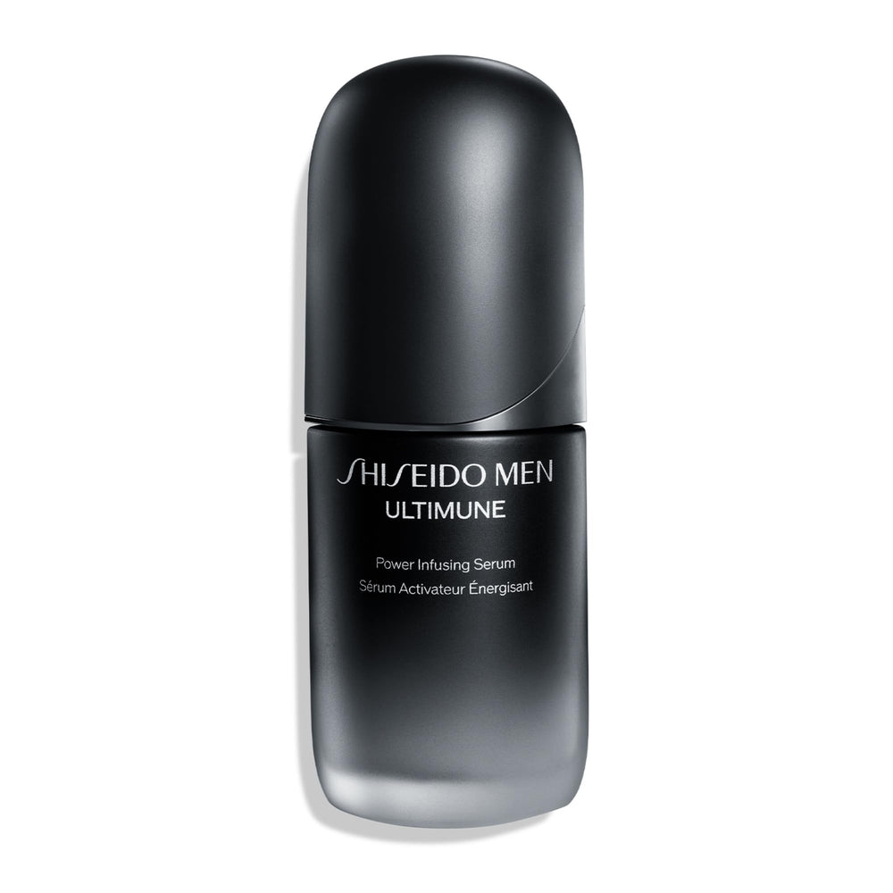 Shiseido Men Ultimune Serum 50ml bottle front view for smoother-looking skin