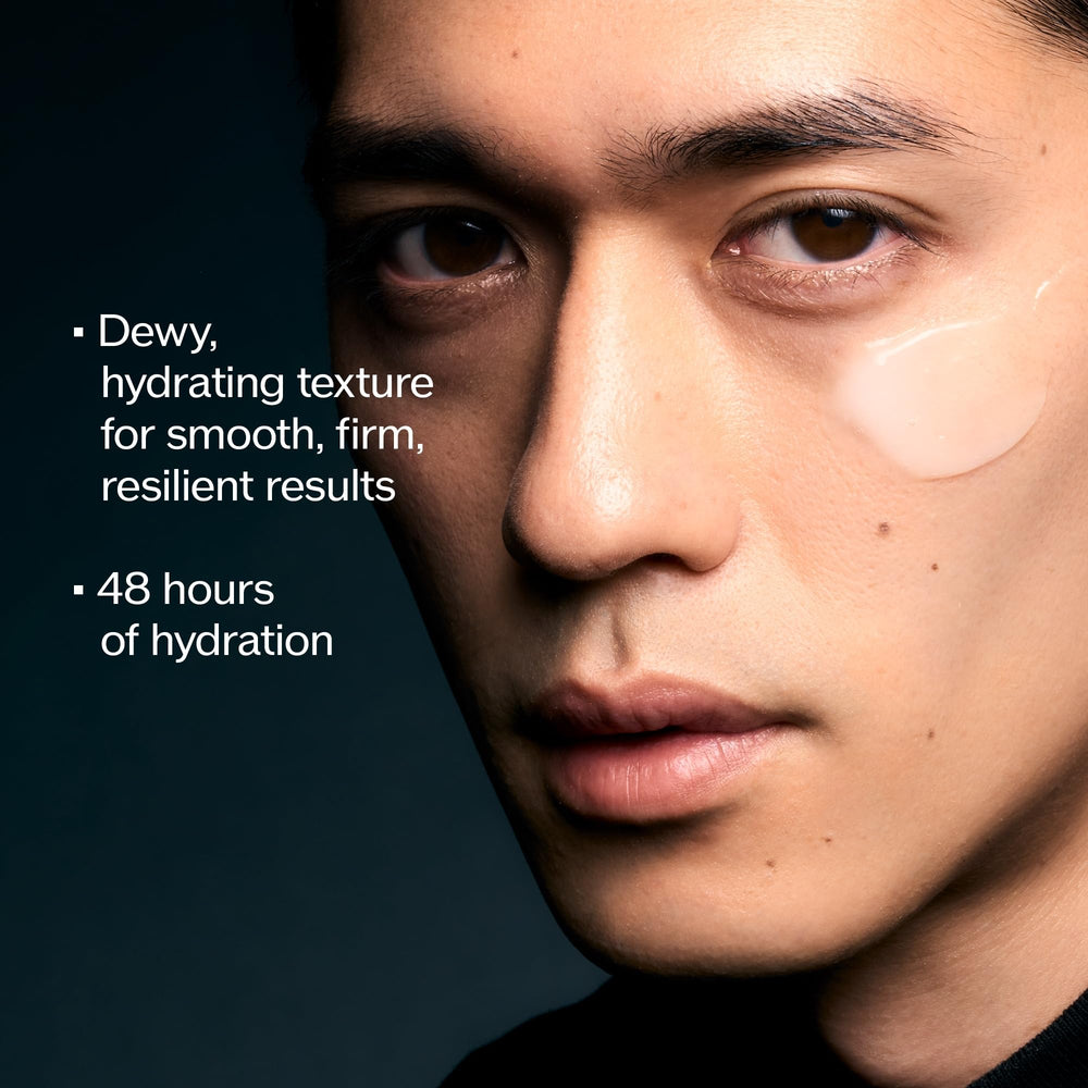 Shiseido Men Ultimune Serum being applied to face daily