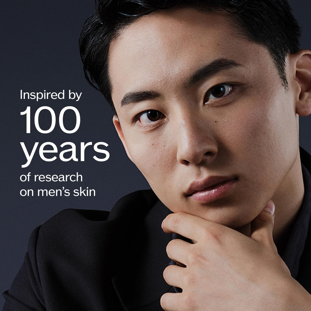 Shiseido Men Ultimune Serum peppermint extract for sebum control