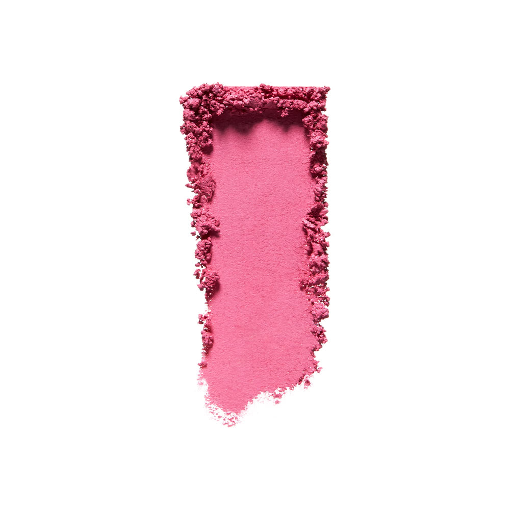 Shiseido POP PowderGel Eye Shadow Waku-Waku Pink applied on lid for seamless blending.