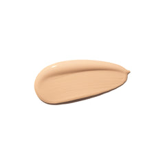 Dispense action of Shiseido Synchro Skin foundation for quick, even application