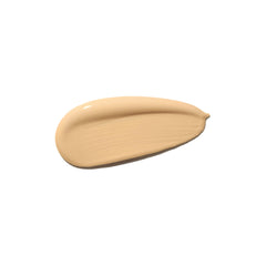 Shiseido Synchro Skin swatches reveal Birch 210 shade and buildable coverage.