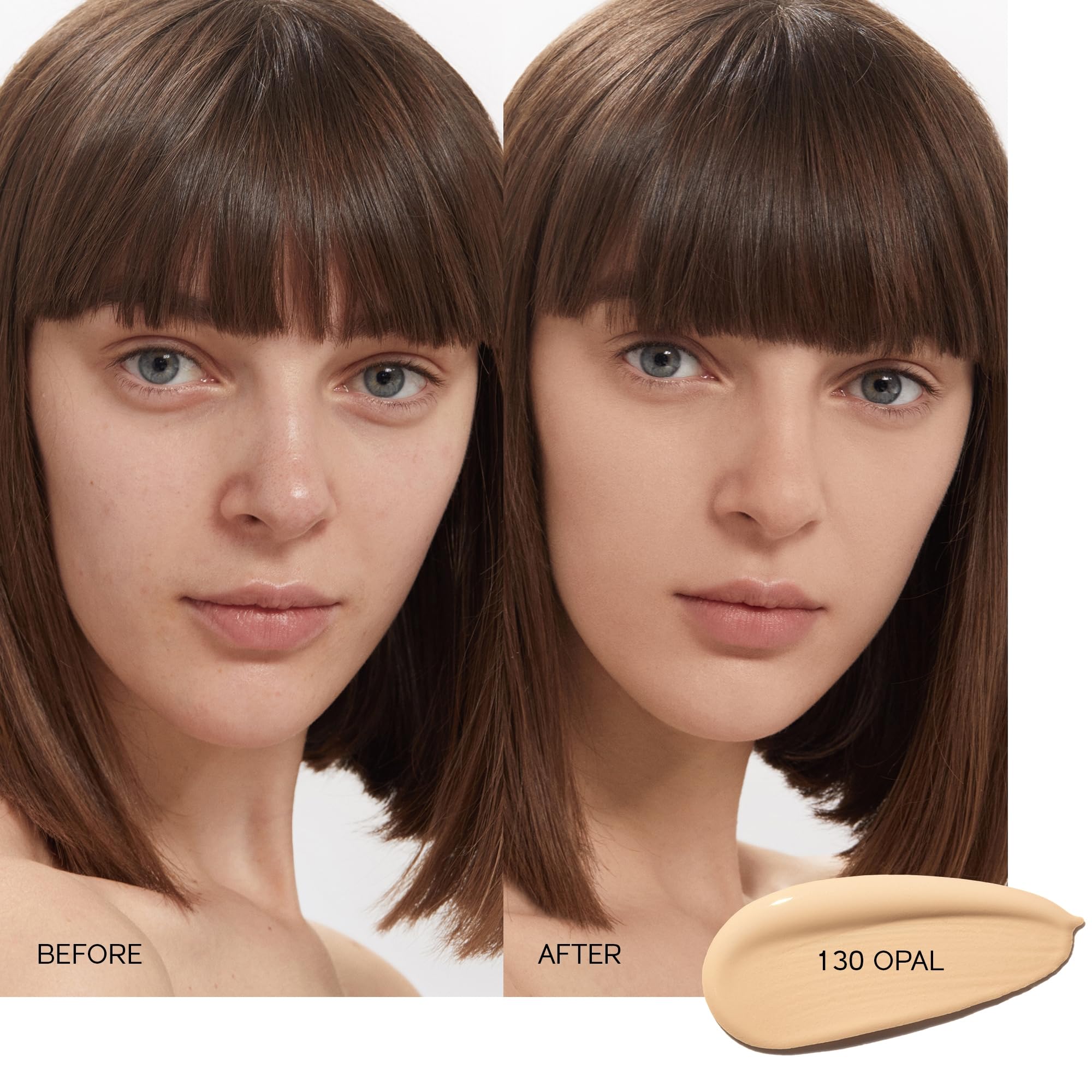 Creamy texture glides on with a semi-matte finish that blends.